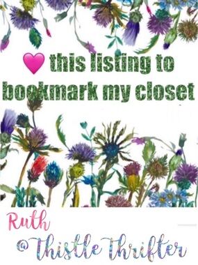 💜Like this listing✅Comment Below
💜Bookmark my closet